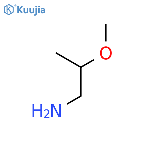 (2-methoxypropyl)amine structure