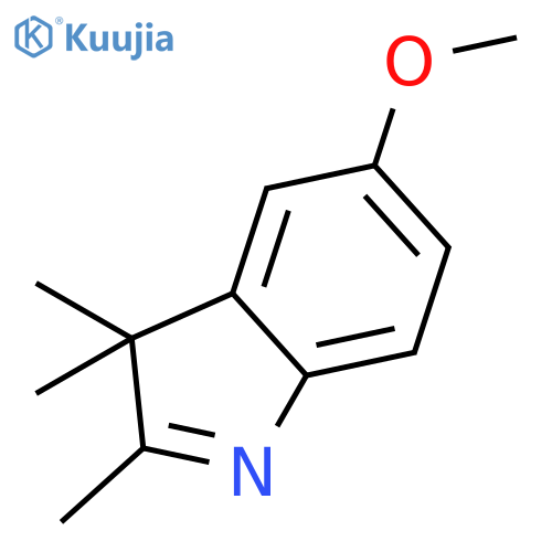 2,3,3-Trimethyl-5-methoxy-3H-indole structure