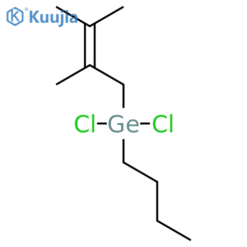 Germane, butyldichloro(2,3-dimethyl-2-butenyl)- structure