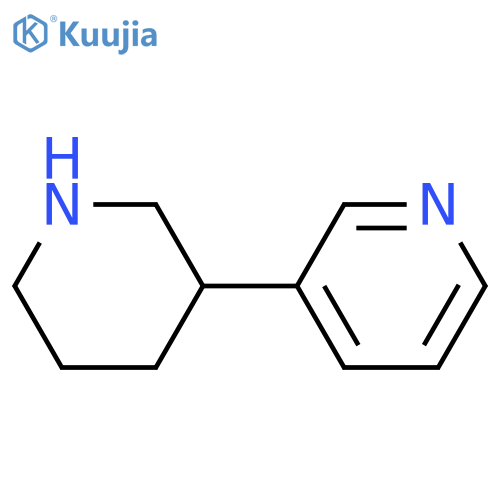 3-(3-piperidyl)pyridine structure