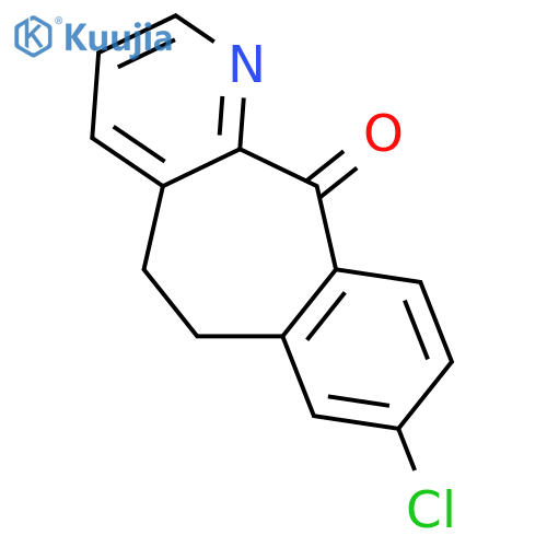 8-Chloro-5,6-dihydro-11H-benzo5,6cyclohepta1,2-bpyridin-11-one structure