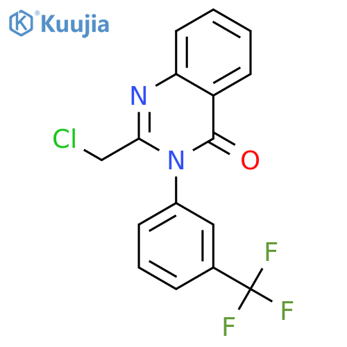 2-(Chloromethyl)-3-3-(trifluoromethyl)phenylquinazolin-4(3H)-one structure