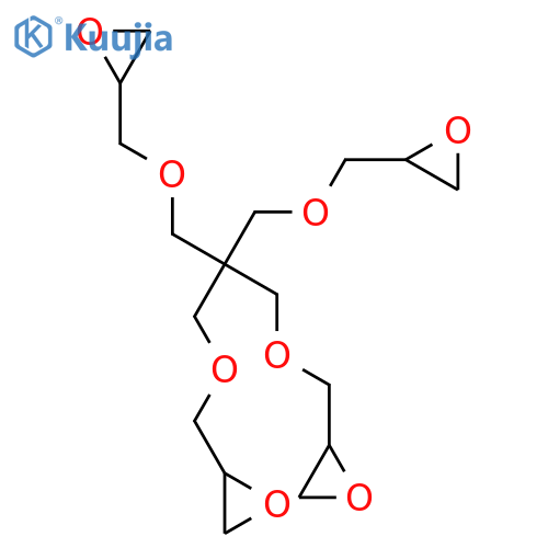 Pentaerythritol glycidyl ether structure