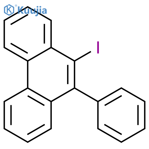 9-Iodo-10-phenylphenanthrene structure