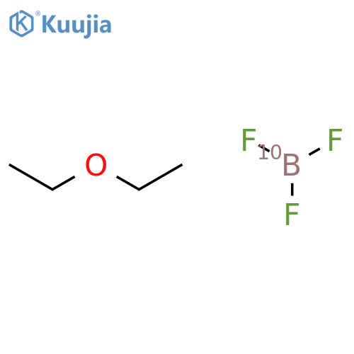 Boron-10B,trifluoro[1,1'-oxybis[ethane]]-, (T-4)- (9CI) structure