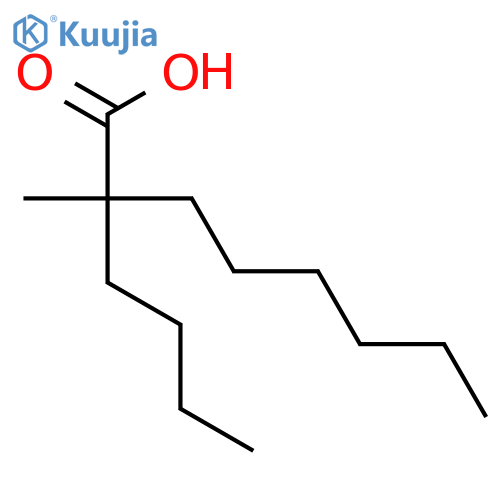 2-Butyl-2-methyloctanoic acid structure