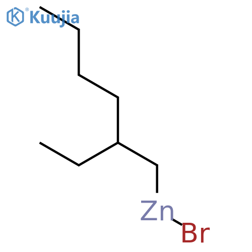 Zinc,bromo(2-ethylhexyl)- structure