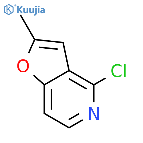 4-chloro-2-methylfuro3,2-cpyridine structure