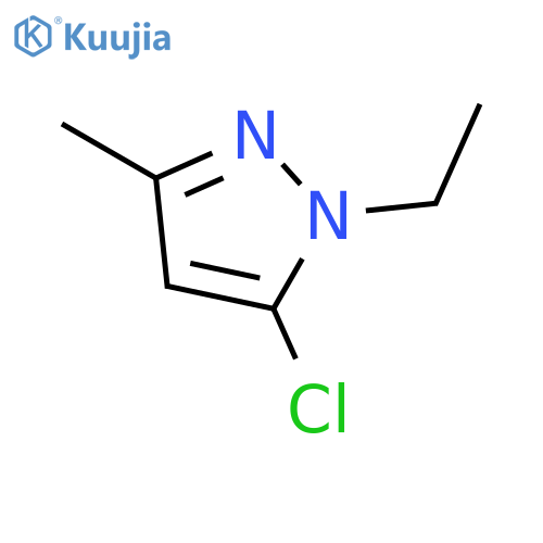 5-chloro-1-ethyl-3-methyl-1H-pyrazole structure