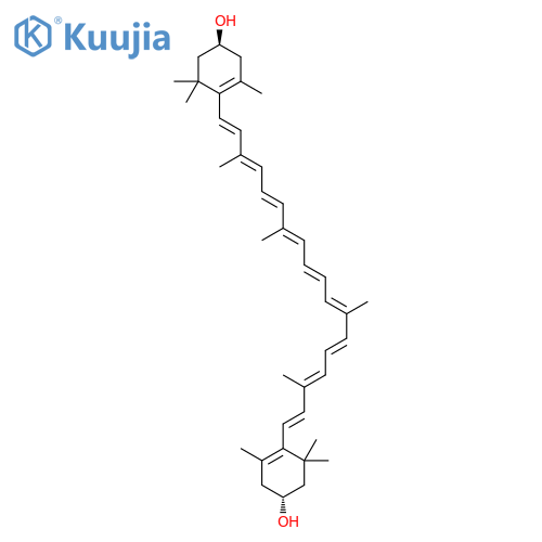 b,b-Carotene-3,3'-diol, (3R,3'S)- structure
