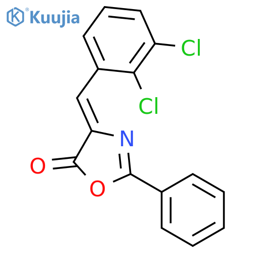 5(4H)-Oxazolone, 4-[(2,3-dichlorophenyl)methylene]-2-phenyl- structure