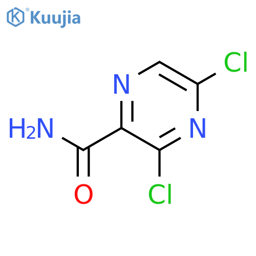3,5-Dichloropyrazine-2-carboxamide structure