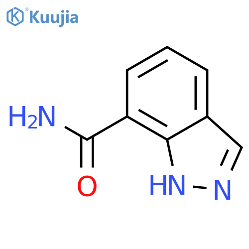 1H-Indazole-7-carboxamide structure