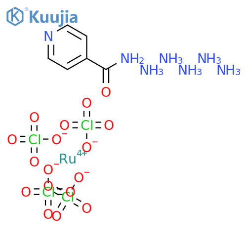ruthenium isonicotinamide pentaammine perchlorate structure