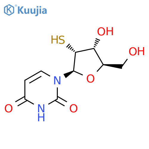 Uridine, 2'-thio- structure