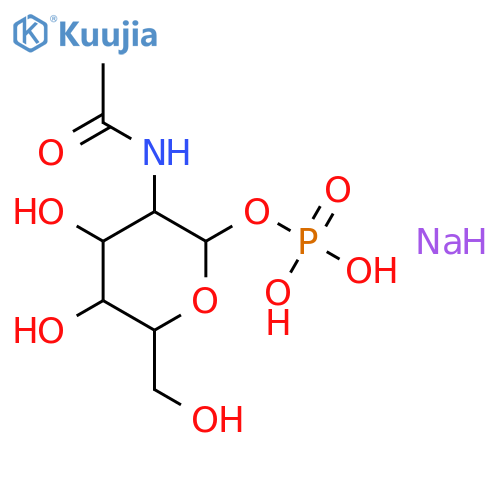 n-acetyl-alpha-d-glucosamine 6-phosphate disodium salt structure