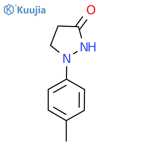 3-HYDROXY-1-(4-METHYLPHENYL)-4,5-DIHYDRO-1H-PYRAZOLE structure