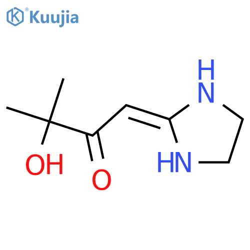 2-Butanone,3-hydroxy-1-(2-imidazolidinylidene)-3-methyl- structure