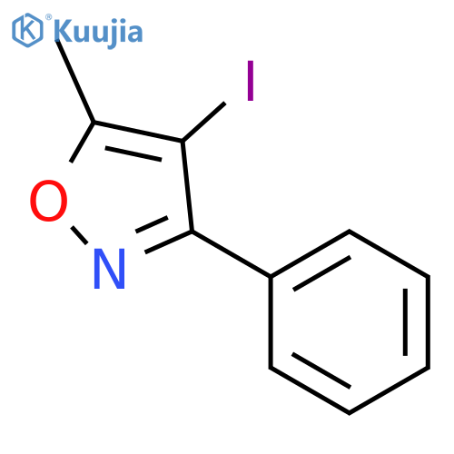 4-Iodo-5-methyl-3-phenylisoxazole structure