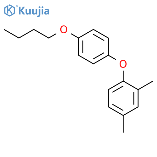 Benzene, 1-(4-butoxyphenoxy)-2,4-dimethyl- structure