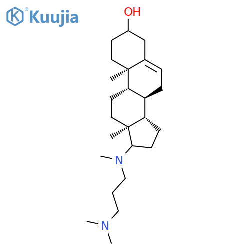 Androst-5-en-3-ol,17-[[3-(dimethylamino)propyl]methylamino]-, (3b,17b)- structure