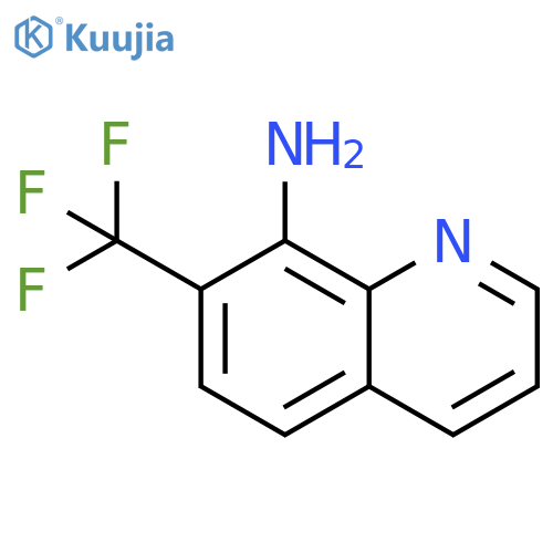 8-AMINO-7-(TRIFLUOROMETHYL)QUINOLINE structure