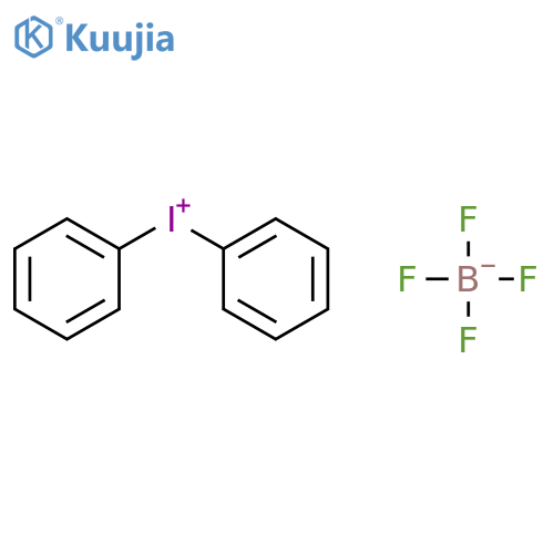 Iodonium, diphenyl-, tetrafluoroborate (1-) structure