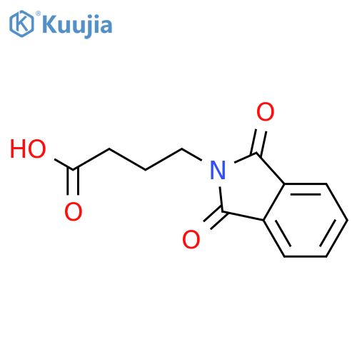 4-(1,3-Dioxo-1,3-dihydro-isoindol-2-yl)-butyric acid structure