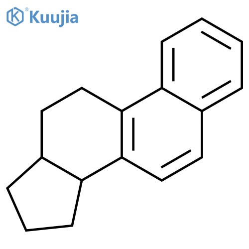 11H-Cyclopenta[a]phenanthrene,12,13,14,15,16,17-hexahydro- (9CI) structure
