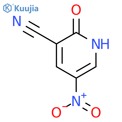 2-Hydroxy-5-nitropyridine-3-carbonitrile structure