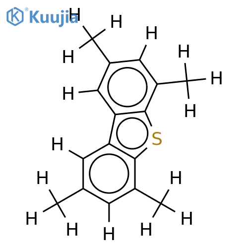 2,4,6,8-tetramethyl-DBT structure