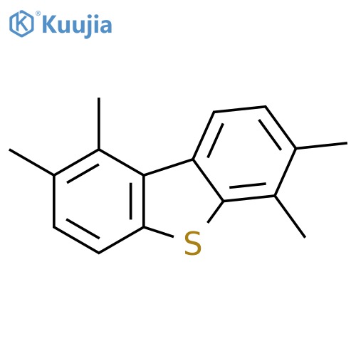 Dibenzothiophene, 1,2,6,7-tetramethyl- structure