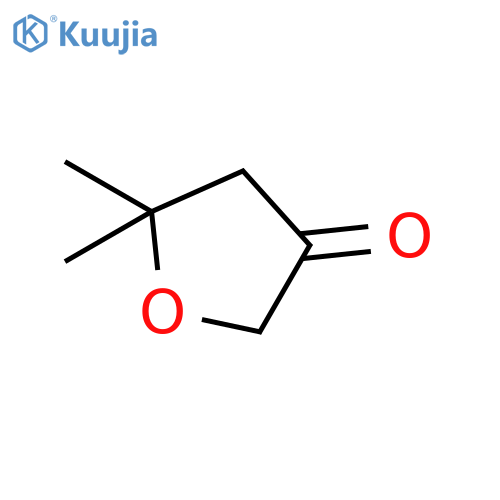 5,5-dimethyloxolan-3-one structure