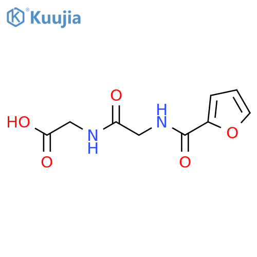 2-2-(Furan-2-ylformamido)acetamidoacetic Acid structure