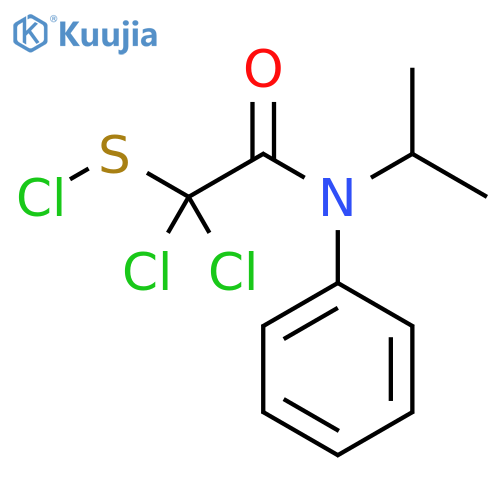 Ethanesulfenyl chloride,1,1-dichloro-2-[(1-methylethyl)phenylamino]-2-oxo- structure