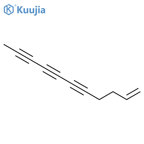 1-Undecene-5,7,9-triyne structure
