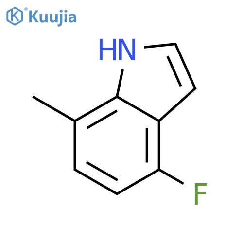 4-Fluoro-7-methylindole structure
