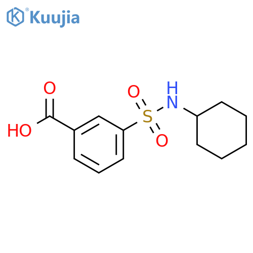 3-(Cyclohexylsulfamoyl)Benzoic Acid structure