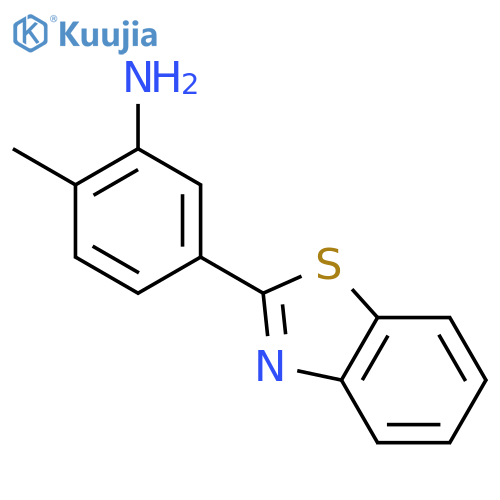 5-(1,3-Benzothiazol-2-yl)-2-methylaniline structure