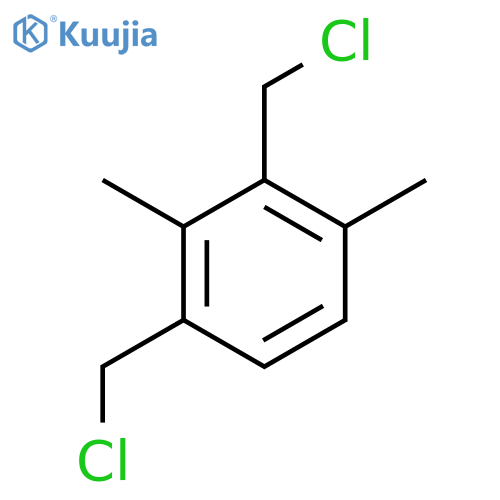 Benzene, bis(chloromethyl)-1,3-dimethyl- structure