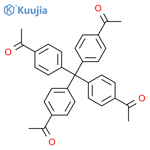 Ethanone, 1,1',1'',1'''-(methanetetrayltetra-4,1-phenylene)tetrakis- structure