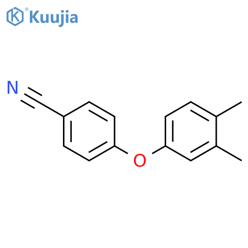 JR-8225, 4-(3,4-Dimethylphenoxy)benzonitrile, 97% structure