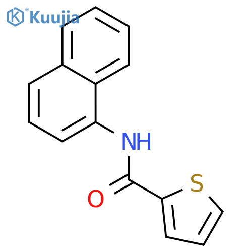 N-(1-naphthyl)thiophene-2-carboxamide structure