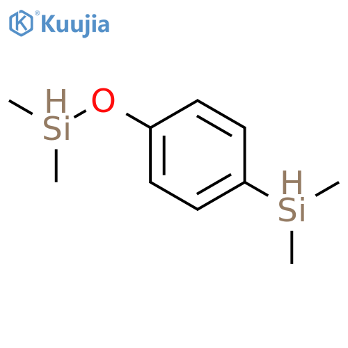 Silane, [4-[(dimethylsilyl)oxy]phenyl]dimethyl- structure