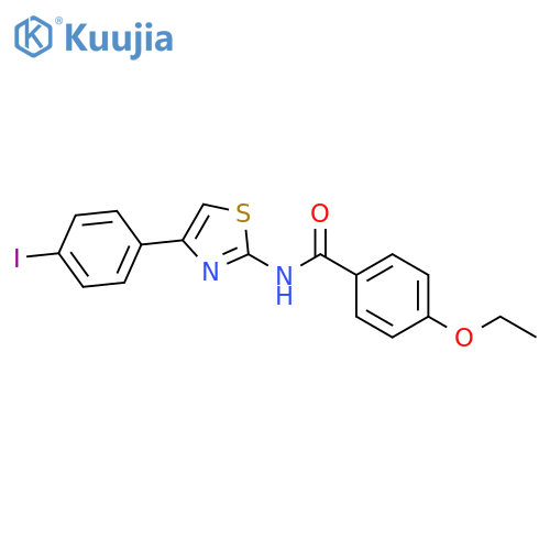 4-ethoxy-N-4-(4-iodophenyl)-1,3-thiazol-2-ylbenzamide structure