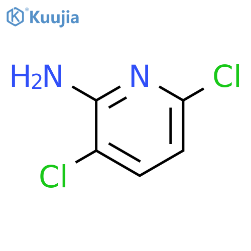 3,6-Dichloropyridin-2-amine structure