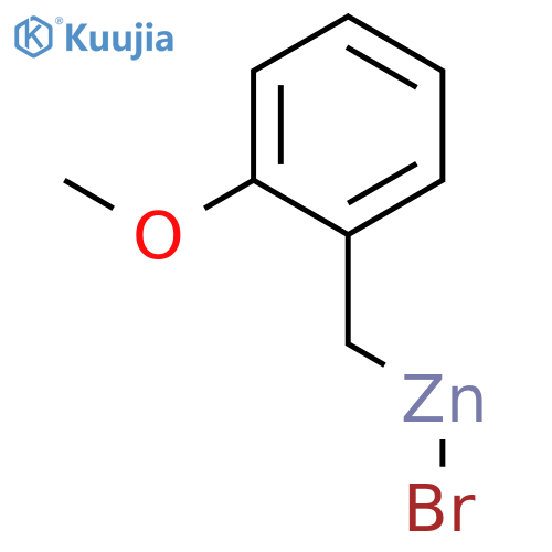 Zinc, bromo[(2-methoxyphenyl)methyl]- structure