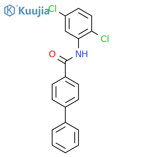 N-(2,5-dichlorophenyl)-1,1'-biphenyl-4-carboxamide structure