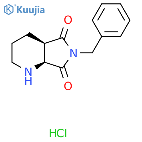 (4aR,7aS)-6-benzyl-octahydro-1H-pyrrolo3,4-bpyridine-5,7-dione hydrochloride, cis structure