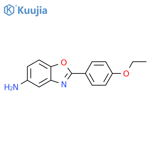 5-benzooxazol-2-yl-2-chloro-phenylamine structure